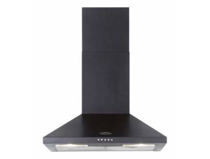 Belling CHIM600RBLK Black Chimney Hood 