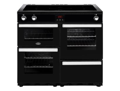 Belling Cookcentre 100EiBLK Electric Induction Range Cooker