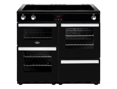 Belling Cookcentre 100EiBLK Electric Induction Range Cooker