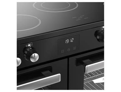 Belling Cookcentre 100cm Electric Range Cooker - Black
