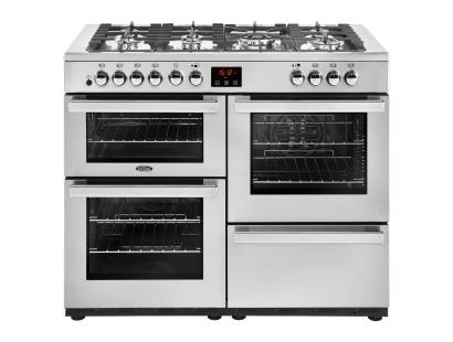 Belling Cookcentre 110DFTPROFSTA Dual Fuel Range Cooker