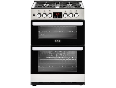 Belling Cookcentre 60DFT Stainless Steel Dual Fuel Range Cooker