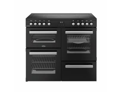 Belling Cookcentre CC100EBLK 100cm Electric Ceramic Range Cooker - Black