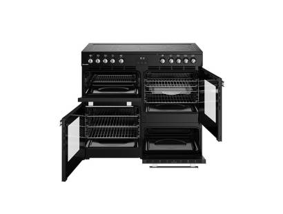 Belling Cookcentre CC100EBLK Electric Range Cooker