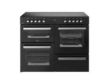Belling Cookcentre CC110EBLK 110cm Electric Ceramic Range Cooker - Black