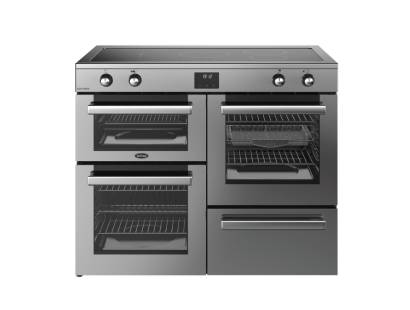 Belling Cookcentre CC110EiSTA 110cm Induction Range Cooker - Stainless Steel