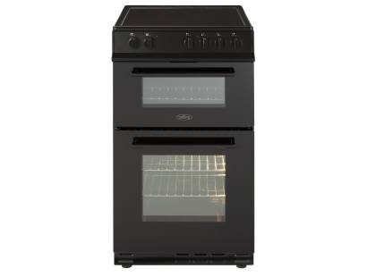 Belling FS50EDOFCBLK Double Oven Electric Cooker 