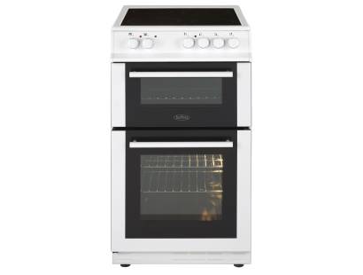 Belling FS50EDOFCWH Double Oven Electric Cooker 