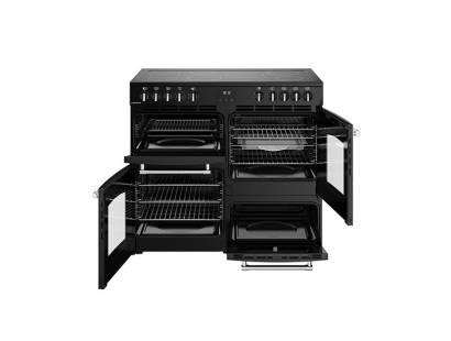Belling Farmhouse FH100EBLK Electric Ceramic Range Cooker