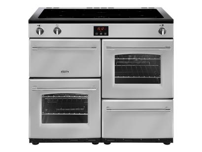 Belling Farmhouse FH100EiSIL Electric Induction Range Cooker