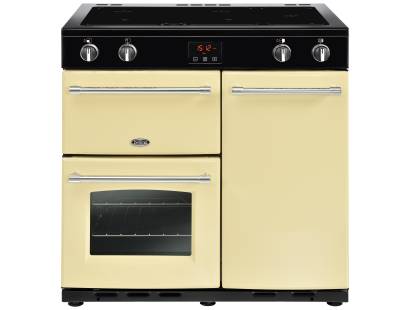 Belling Farmhouse FH90EiCR Electric Induction Range Cooker