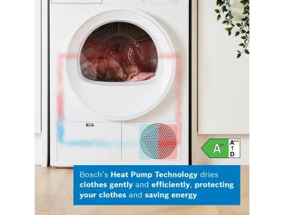 Bosch 8kg tumble dryer with Sensitive Drying System