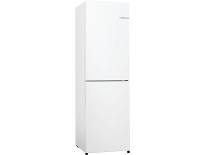 Bosch KGN27NWEAG freestanding fridge freezer in white finish