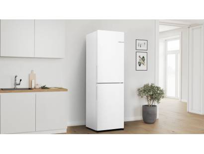 Bosch KGN27NWEAG fridge freezer in a modern kitchen setting
