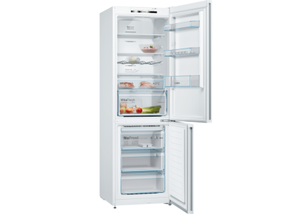 Bosch KGN36VWEAG White Fridge Freezer