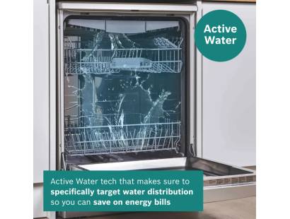 Bosch Semi-integrated dishwasher with Active Water