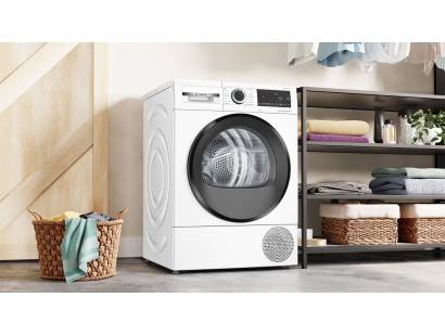 Bosch Series 6 WQG24500GB tumble dryer with AntiVibration design