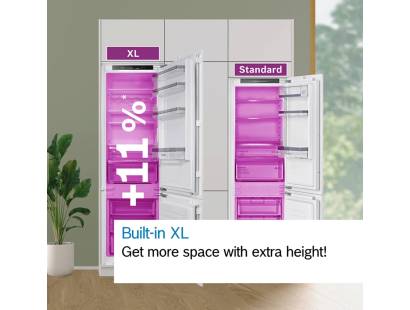 Bosch XL built-in fridge freezer