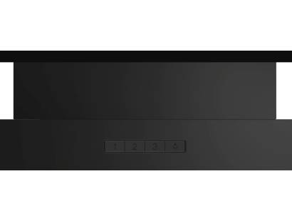 Bosch black chimney cooker hood