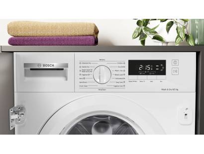 Bosch built-in 8kg washer dryer with AutoDry
