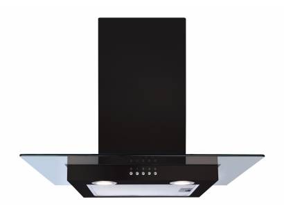 CDA ECN62BL Flat Glass Cooker Hood