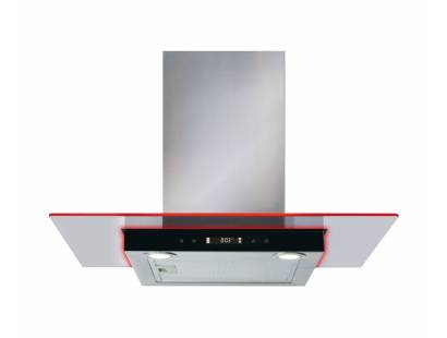 CDA EKN70SS Flat Glass Cooker Hood with LED Edge Lighting 