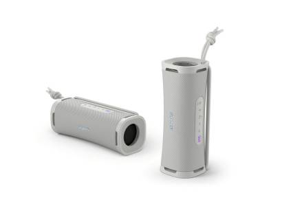 Carry strap on the Sony ULT FIELD 1 Portable Wireless Bluetooth Speaker