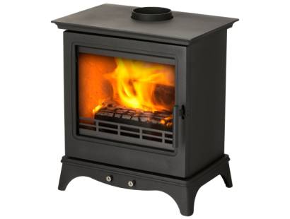 Chatsworth 5kW multifuel stove matt black