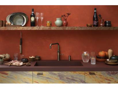 Classic Fusion Square Patinated Brass