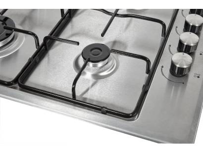 Close up view of the side controls and cast iron supports