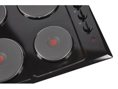 Close-up of power indicator light and control panel