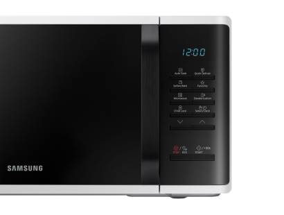Control panel on the Samsung MS23K3513AW