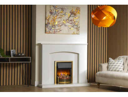 Dimplex Lerwick Brass Inset Fire