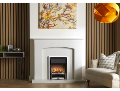 Dimplex Lerwick Optiflame Chrome Inset Fire