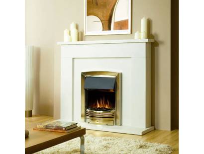 Dimplex Optiflame Adagio Brass Inset Fire 