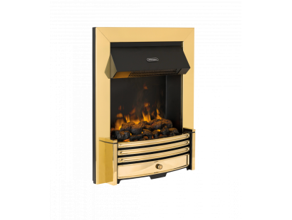 Dimplex Crestmore Brass Effect Optimyst Inset Fire