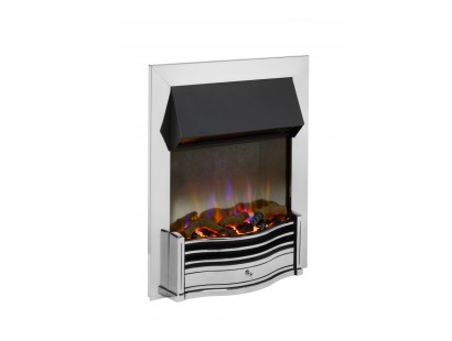 Dimplex Dumfries Chrome Optiflame 3D Electric Inset Fire