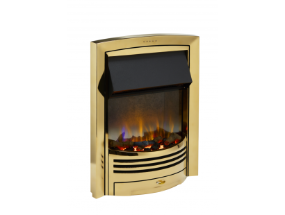 Dimplex Glencoe Brass Optiflame 3D Electric Inset Fire