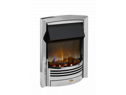 Dimplex Glencoe Chrome Optiflame 3D Electric Inset Fire