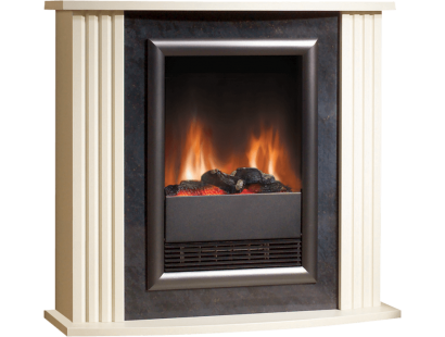 Dimplex Mozart Cream Optiflame Electric Suite