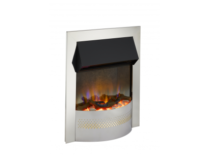 Dimplex Portree Chrome Optiflame 3D Electric Inset Fire