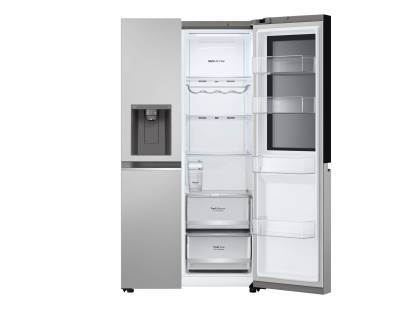 DoorCooling+™ and Linear Cooling™ interior view of LG GSGV81PYLL