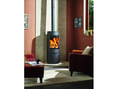 Dovre Bold 400 Wood Burning Stove - Matt Black