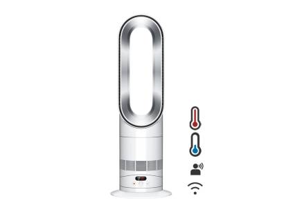 Dyson Hot+Cool HF1 Remote Link heater and cooling fan in white