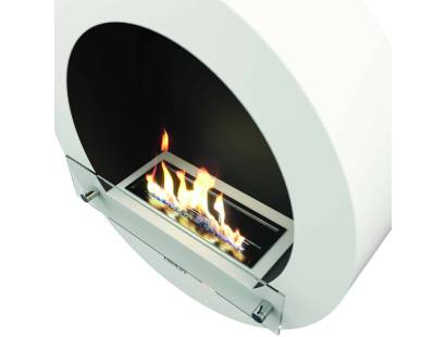 Eco-friendly bio fire mounted on wall