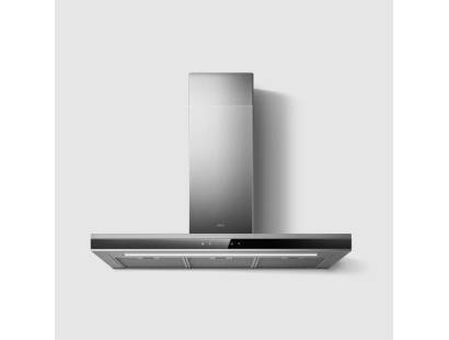 Elica Adele 90cm Box Cooker Hood - Black & Stainless Steel 