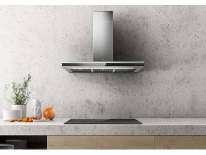 Elica Adele Cooker Hood - Black & Stainless Steel