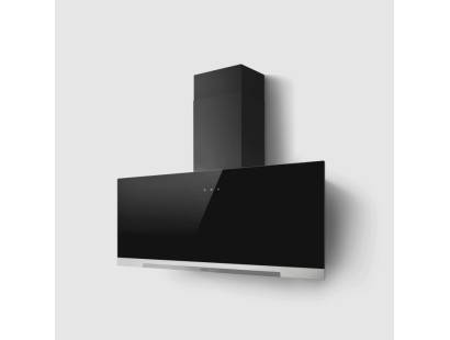 Elica Aplomb 90cm Chimney Cooker Hood - Black