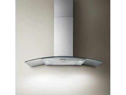 Elica CIRCUS 60cm Glass Chimney Cooker Hood - Stainless Steel