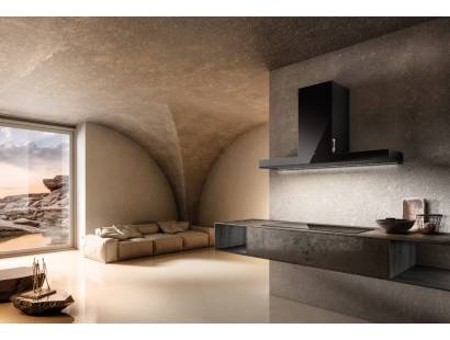 Elica Haiku 120cm Black Cooker Hood